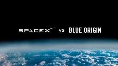 SpaceX and Blue Origin