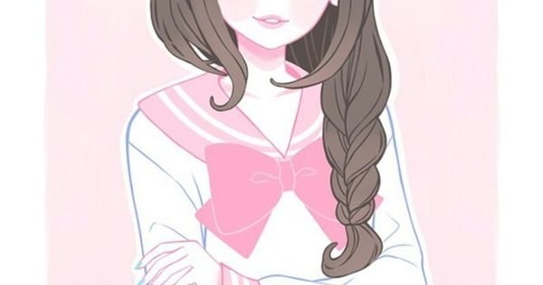 Pastel:85jfmhrudku= Kawaii Anime Girl