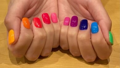 Pastel:-Cdpljy_Qce= Rainbow Nails