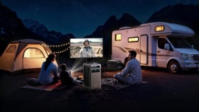 Solar Powered Generators for Outdoor Movie Nights