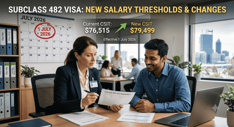 Subclass 482 Visa Changes from 1 July 2026: What Employers and Skilled Workers Need to Know
