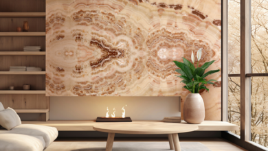 Onyx Stone Slabs: The Translucent Material Creating Backlit Art in Modern Homes