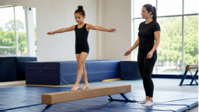 How Balance Beam Practice Supports Early Gymnastics Development